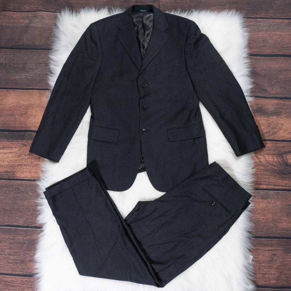Burberry Suit Vintage Wool Blazer and Pants